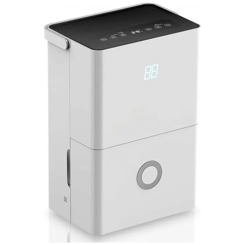 Desumidificador Para Grandes Ambientes 3.7l Ate 278 M2 Com Painel Digital, 110v, Serenelife Sldehu50, Branco