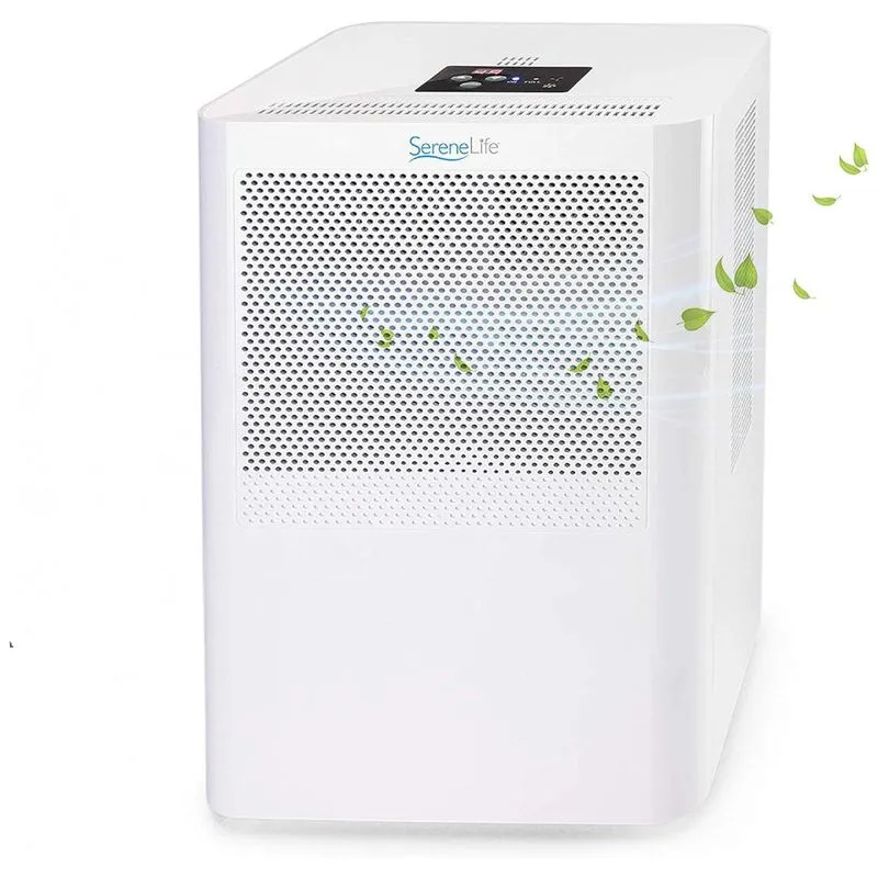 Desumidificador 3l Ate 30 M2 Com Desligamento Automatico, 110v, Serenelife Pdumid95, Branco
