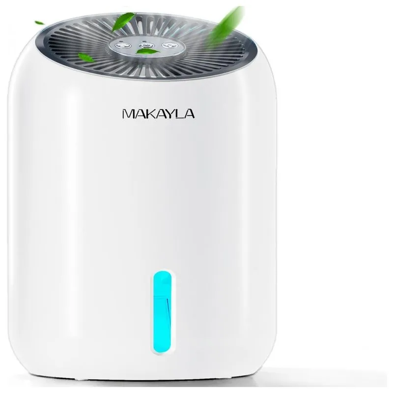 Desumidificador 1.6l Até 50 M2 Com Desligamento Automático, 110v, Makayla, Branco