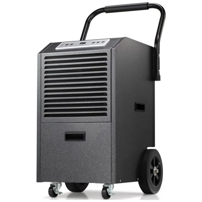 Desumidificador Para Grandes Ambientes 5l Ate 650 M2 Com Controle Inteligente, 110v, Zafro, Preto