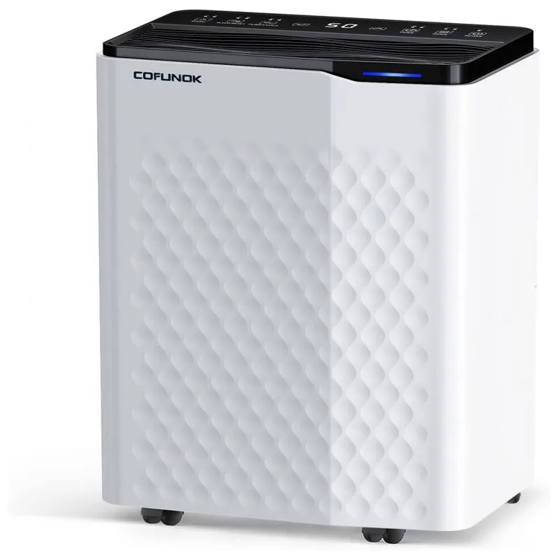 Desumidificador Para Grandes Ambientes 4.3l Até 420 M2 Com Controle Inteligente, 110v, Cofunok, Branco