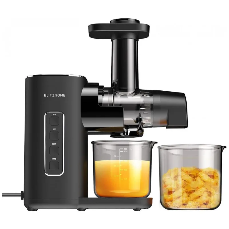 Centrifuga De Frutas Com 2 Velocidades E Motor Reversivel, 110v 150w, Blitzhome, Preto