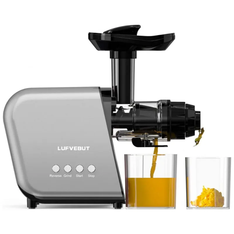Centrifuga De Frutas Com Moedor De Cafe Embutido, 110v 250w, Lufvebut, Cinza