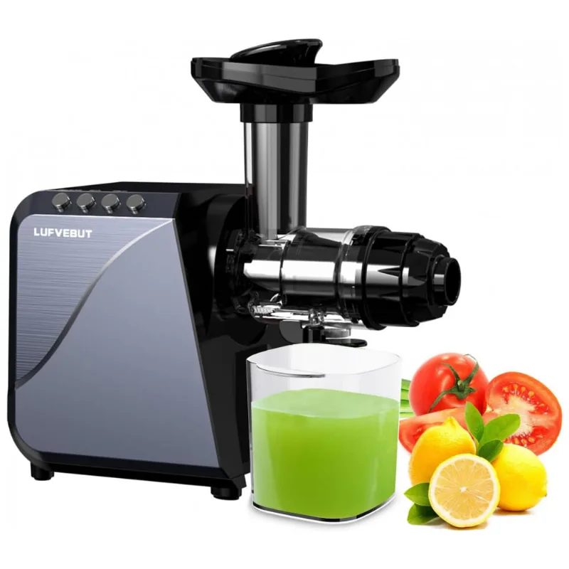 Centrifuga De Frutas E Legumes Com Alto Rendimento, 110v 250w, Lufvebut, Cinza