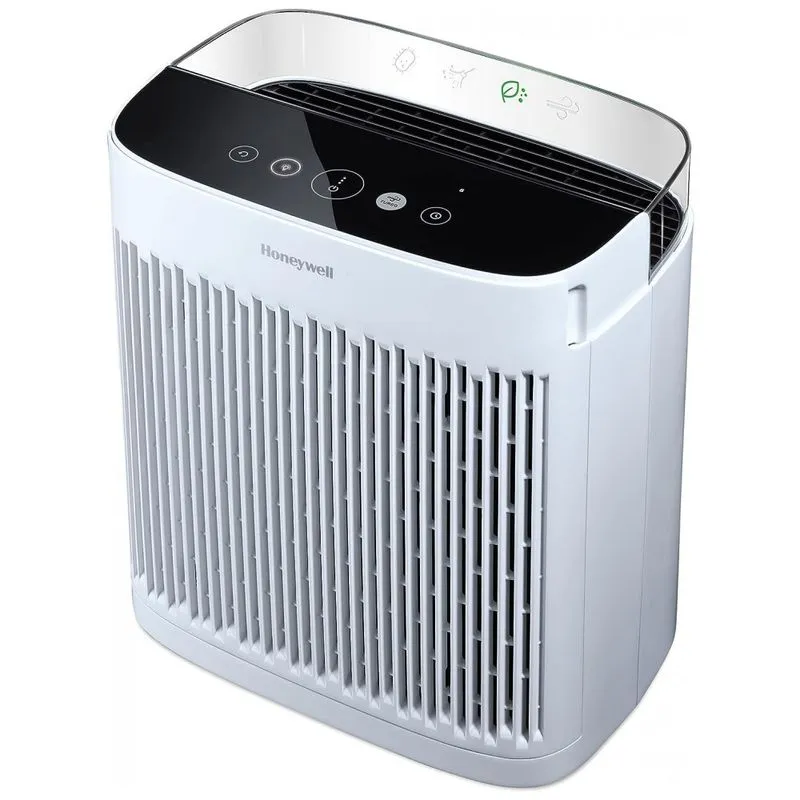 Purificador De Ar Com Filtro Hepa, Area Ate 17m2 E Tela De Led, Honeywell Hpa5100w, Branco