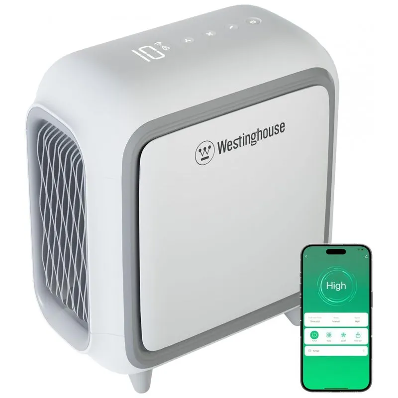 Purificador De Ar Com 5 Estagios E Filtro Hepa Para Espacos De Ate 27 M2, 110v Westinghouse, Branco