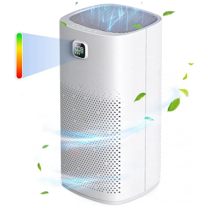 Purificador De Ar Com Filtro Hepa Para Grandes Espacos 188 M2, 110v, Tonenergy, Branco