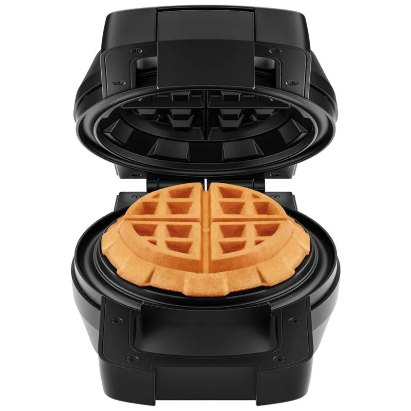 Maquina De Waffle Com Tampa De Travamento, 700w 110v, Chefman, Preta