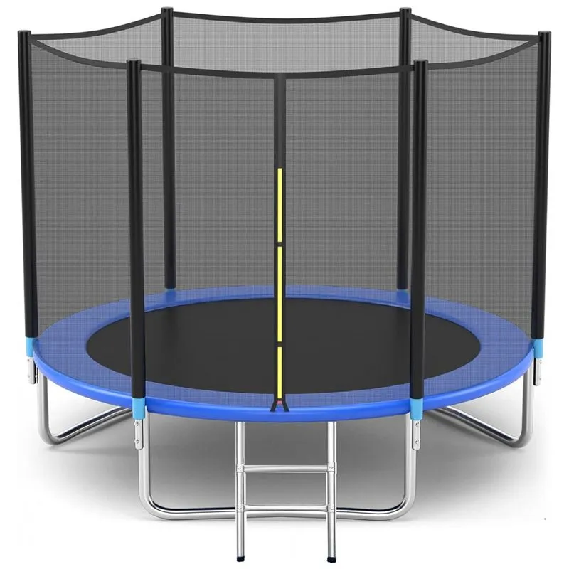Cama Elastica Capacidade Ate 200 Kg E Tamanho 3 Metros, Tiktun, Azul