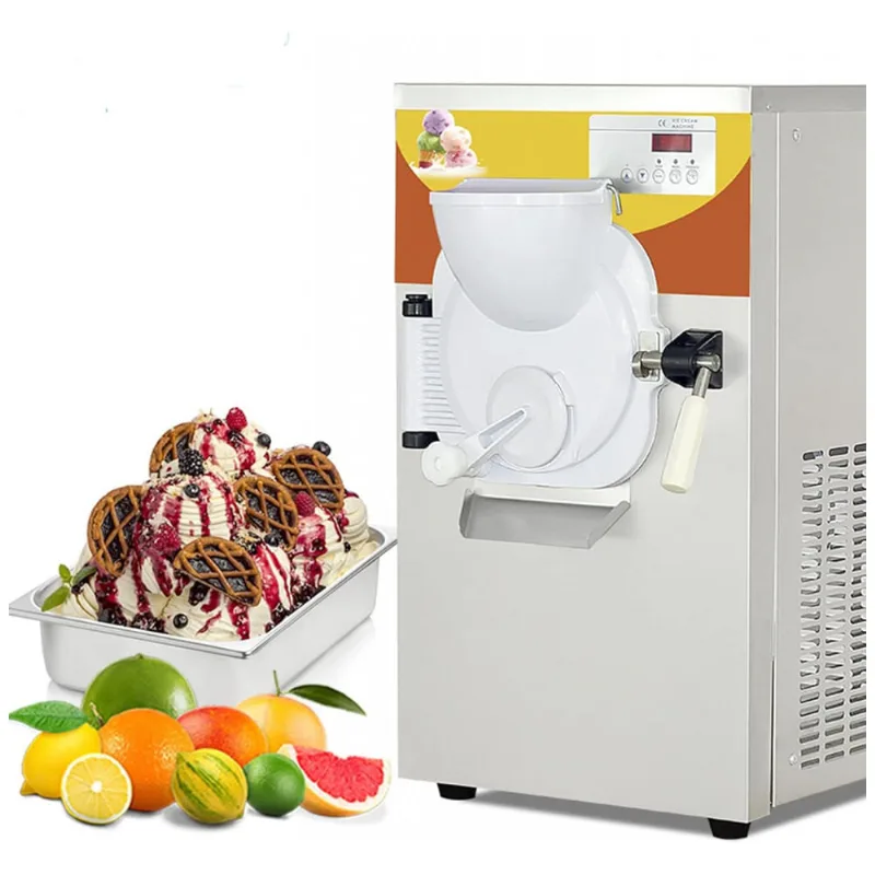 Maquina De Sorvete Profissional Em Aco Inoxidavel 40l Por Hora Com 1 Bico, 110v 1800w, Kolice, Prata