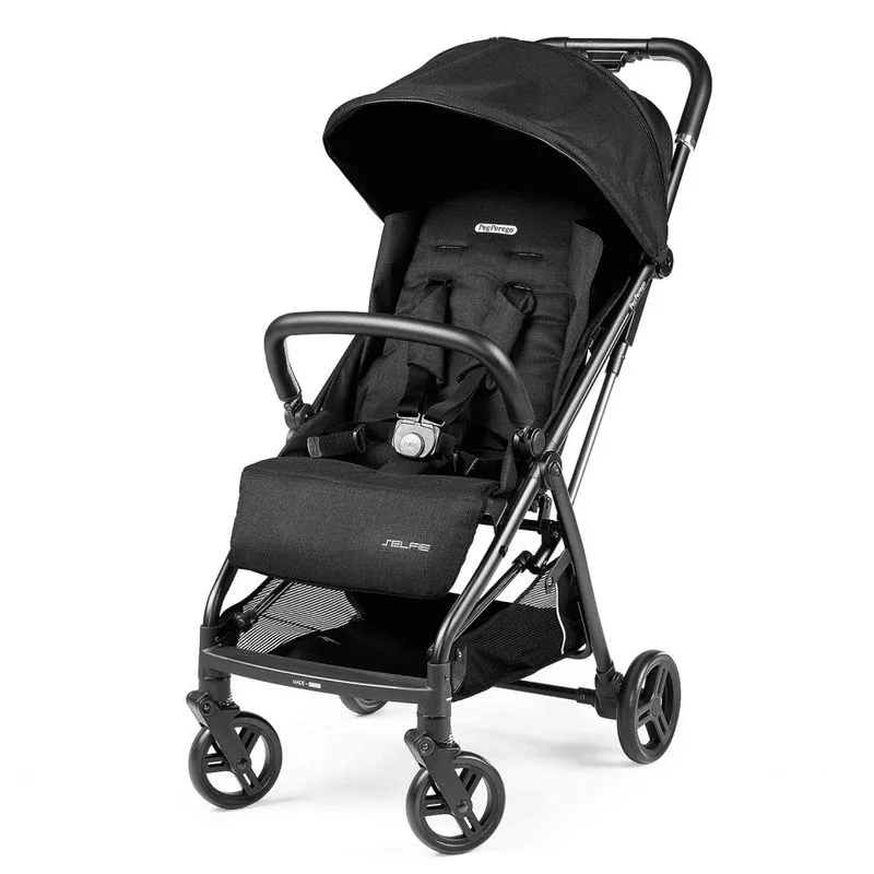 Carrinho De Bebê Para Passeio Auto Dobrável, Peg Perego Viaggio, Preto