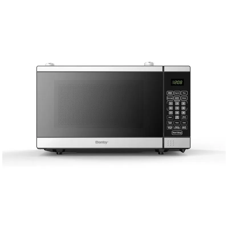 Micro Ondas De Bancada Em Aco Inoxidavel 19l Com 6 Programas, 110v 700w, Danby Ddmw007501g1, Prata