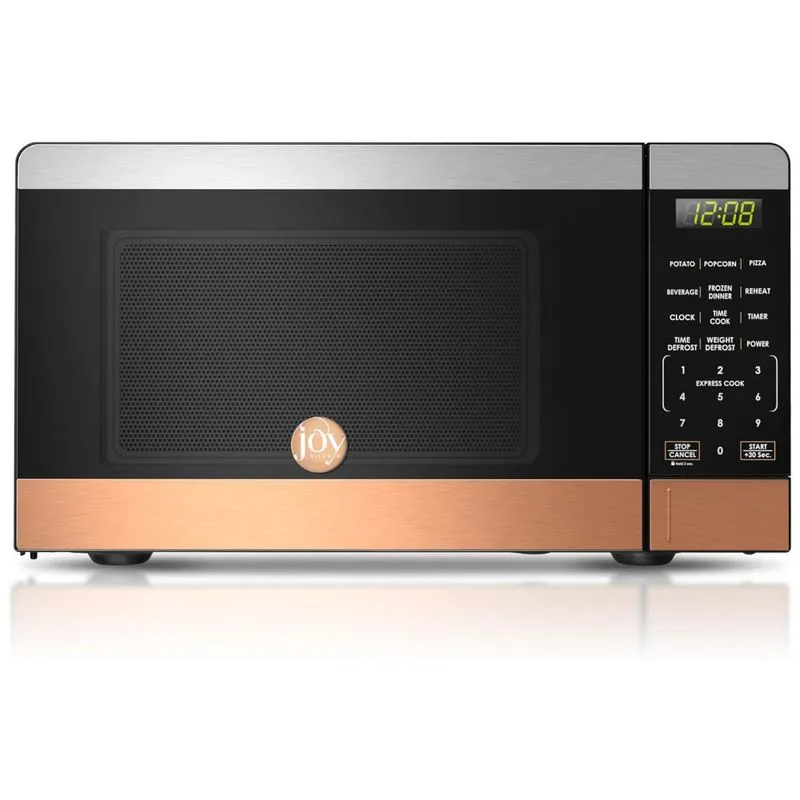 Micro Ondas De Bancada Em Aco Inoxidavel 19l Com 6 Programas, 110v 700w, Joy, Prata