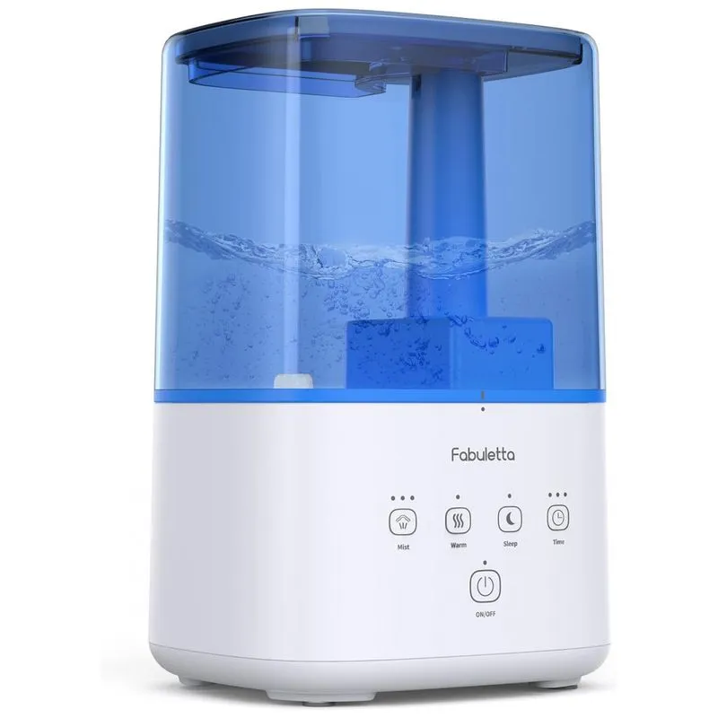 Umidificador Ultrassonico De Nevoa Fria 45h De Acao, 4,5 Litros, Cobertura 35m2, 110v, Fabuletta, Branco