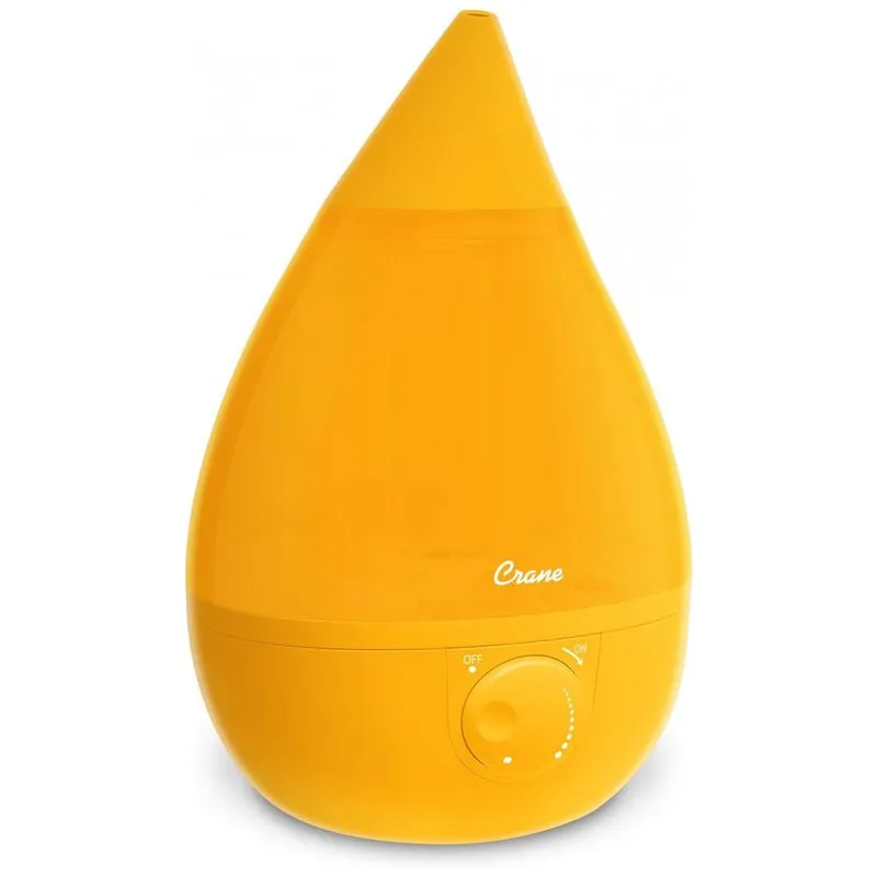 Umidificador Ultrassonico Para Quarto Com Nevoa Fria 3,7 Litros, Cobre 46 M2, Crane, Laranja