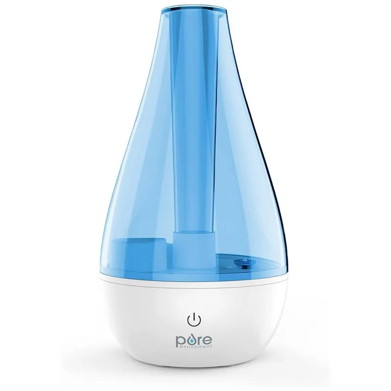 Umidificador Ultrassonico De Nevoa Fria 10h De Acao, 2,6 Litros, Cobertura 16m2, 110v, Pure Enrichment, Azul