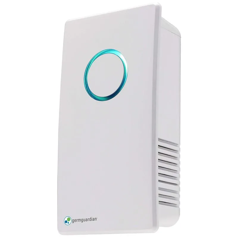 Mini Purificador De Ar Conectável Com Luz Uv, Reduz Odores, 110v, Germ Guardian Gg1100w, Branco