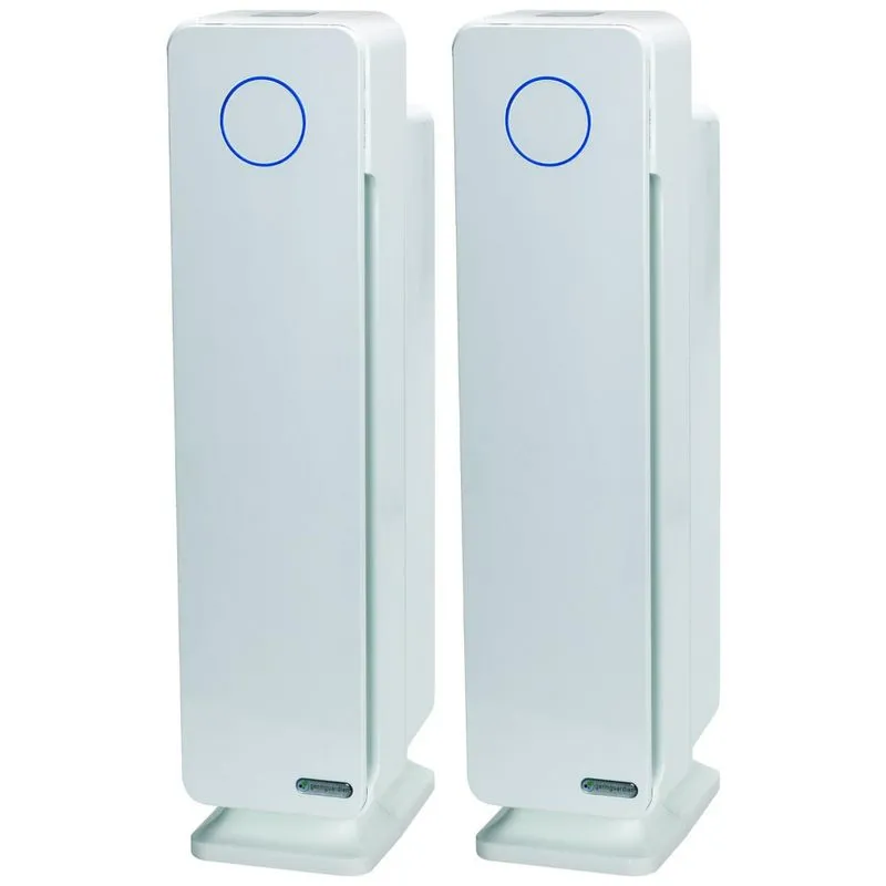 Purificador De Ar Com Filtro Hepa 4 Em 1 E 5 Velocidades, Cobertura 15 M2, 2un, 110v, Germguardian, Branco