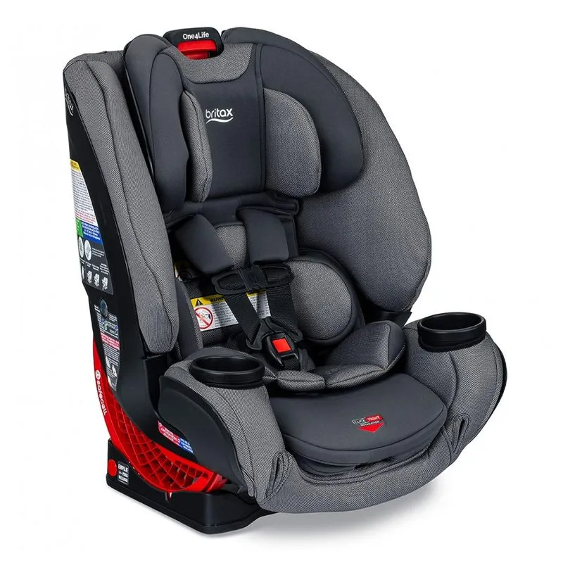 Cadeira De Bebê Para Carro Até 10 Anos De Uso Britax One4life, Cinza Deriva