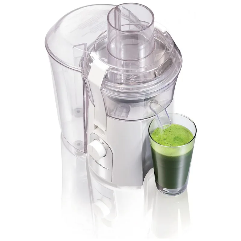 Centrifuga De Frutas Com Bocal Grande, 110v 800w, Hamilton Beach 67702, Branco