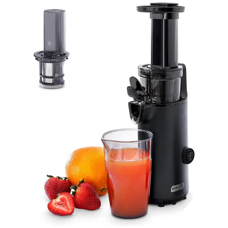 Centrifuga De Frutas Com Copo Medidor E Livro De Receitas, 110v 130w, Dash, Preto