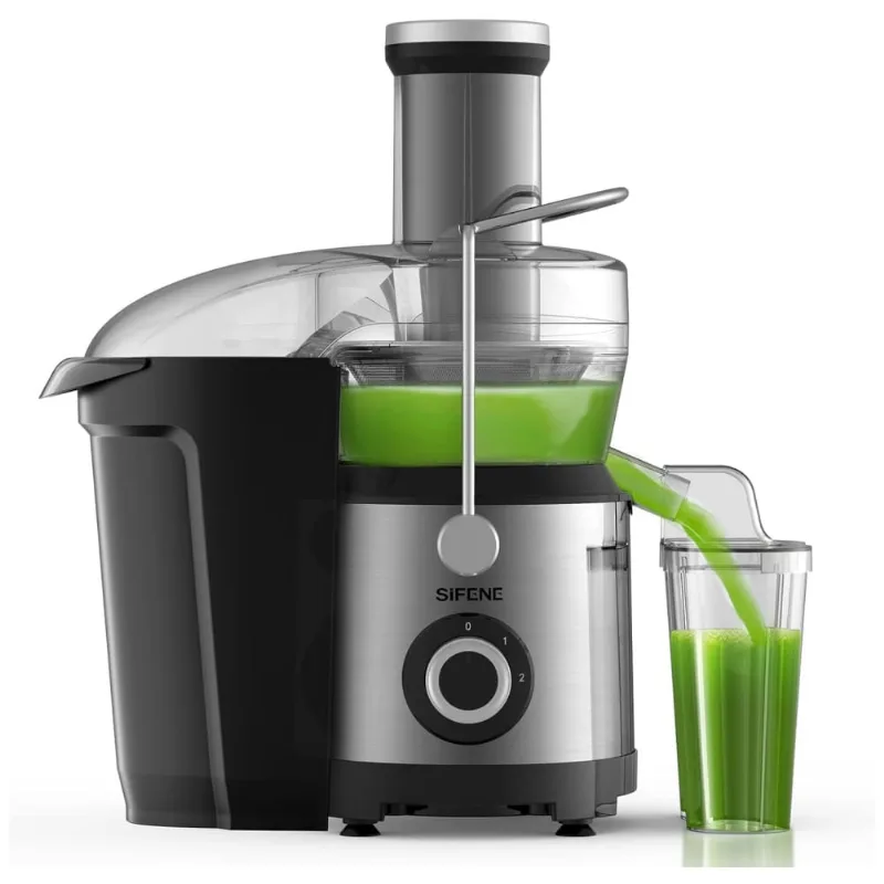 Centrifuga De Frutas Com Alto Rendimento, 110v 1300w, Sifene, Preto