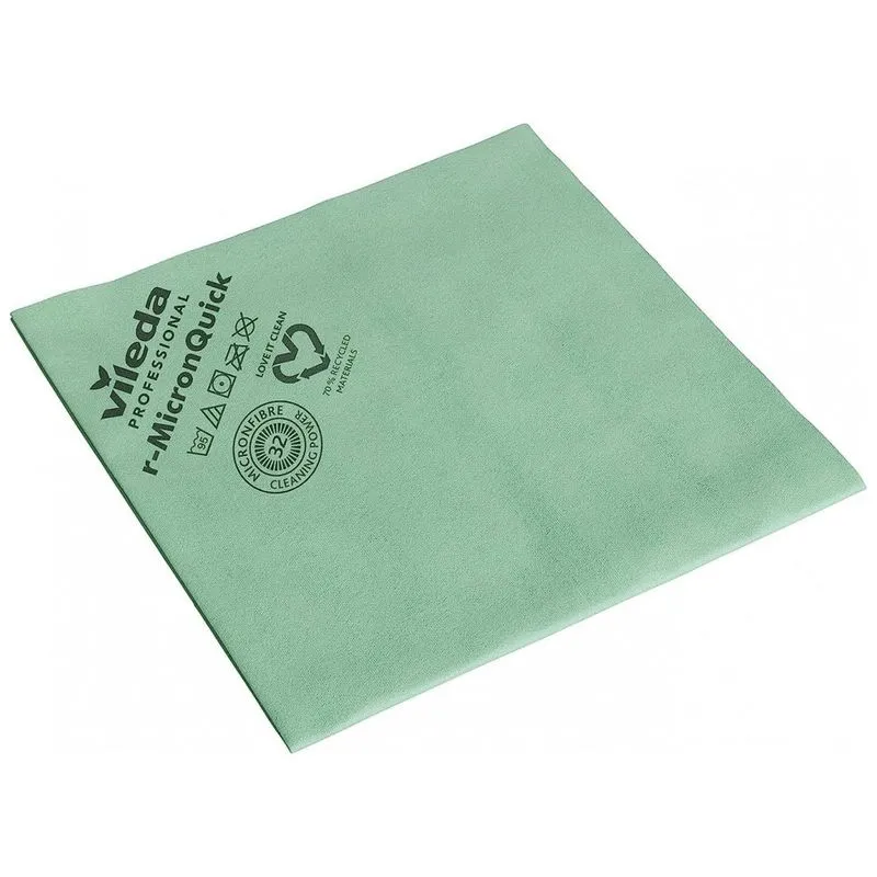 Pano De Limpeza Sem Fiapos E Resistênte Ao Desgaste, 5 Un, Vileda Professional, Vermelho