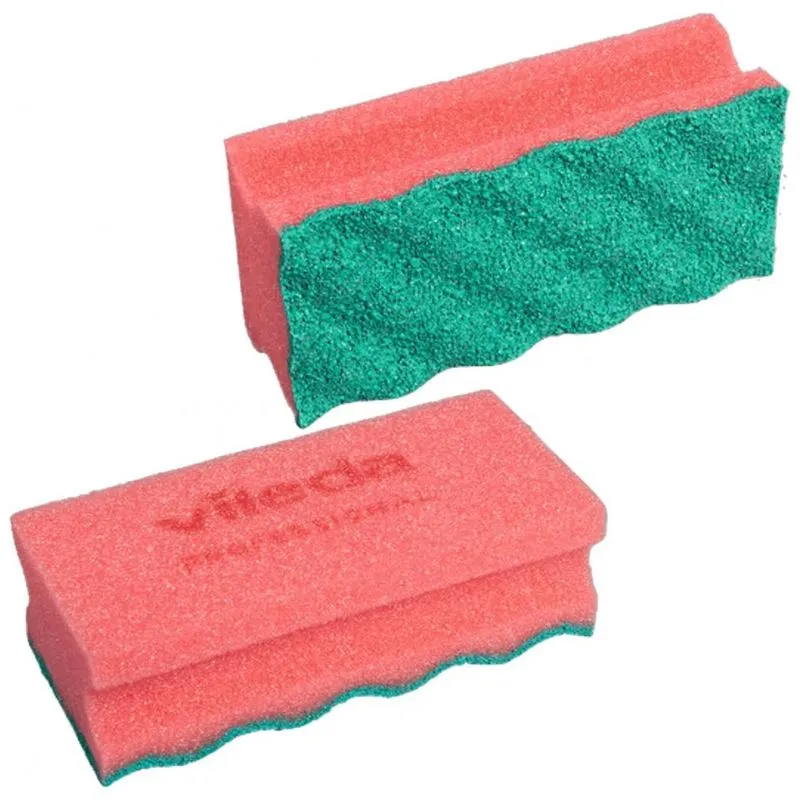 Kit Esponja De Limpeza Resistente Ao Odor Para Todas As Superfícies, 10 Un, Vileda, Vermelho