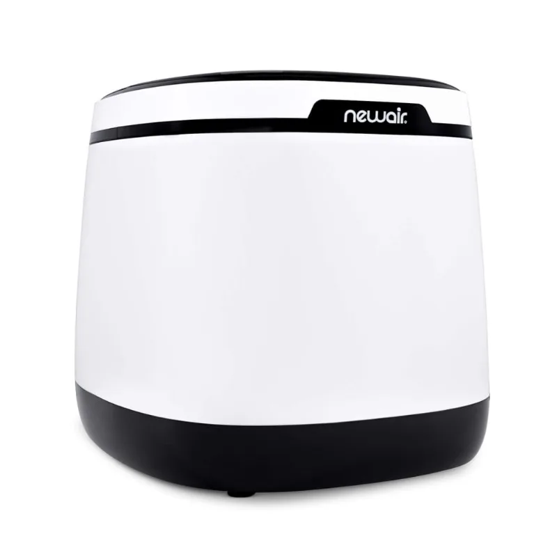 Máquina De Gelo Até 22 Kg Em 24h Portátil Com Design Moderno, 110v, Newair Ai250w, Branca