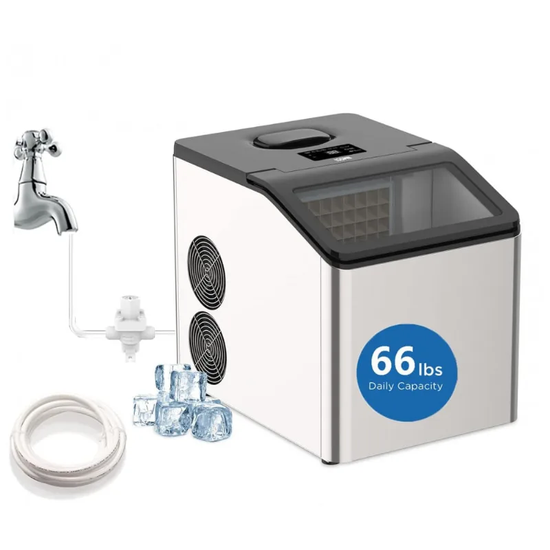 Máquina De Gelo Até 11 Kg Em 24h Portátil Com Colher E Cesta De Gelo, 110v, Soopyk Ic1209, Verde