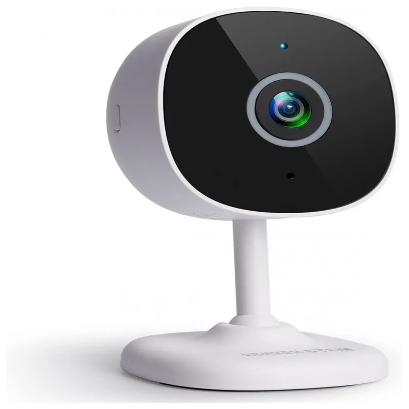 Câmera De Segurança Interna 1080p Com Visão Noturna E Detecção De Movimento, Konnek Stein Epro Cc01, Branca