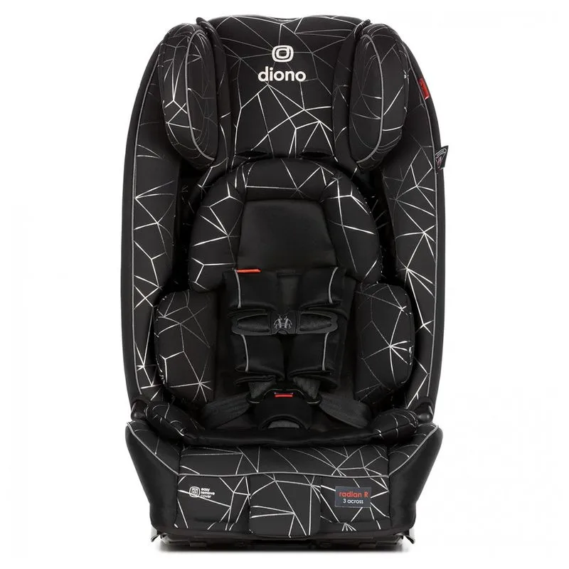 Cadeira De Bebê Para De Carro Conversível 4 Em 1 Até 10 Anos De Uso Diono Radian 3rxt Preta