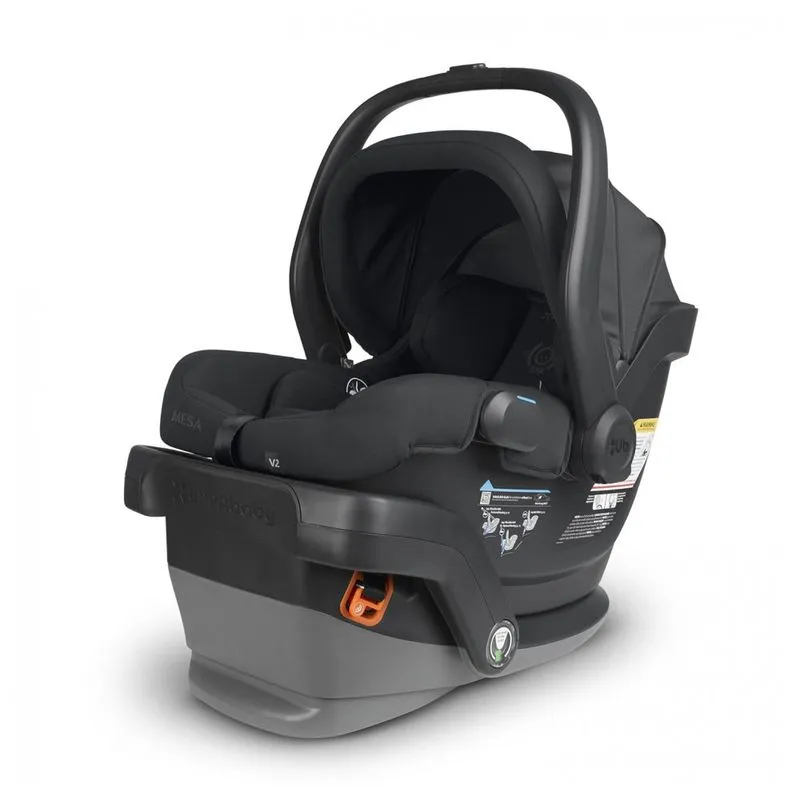 Cadeira De Bebê Para Carro Com Encosto De Cabeça Ajustável Mesa V2 Preta