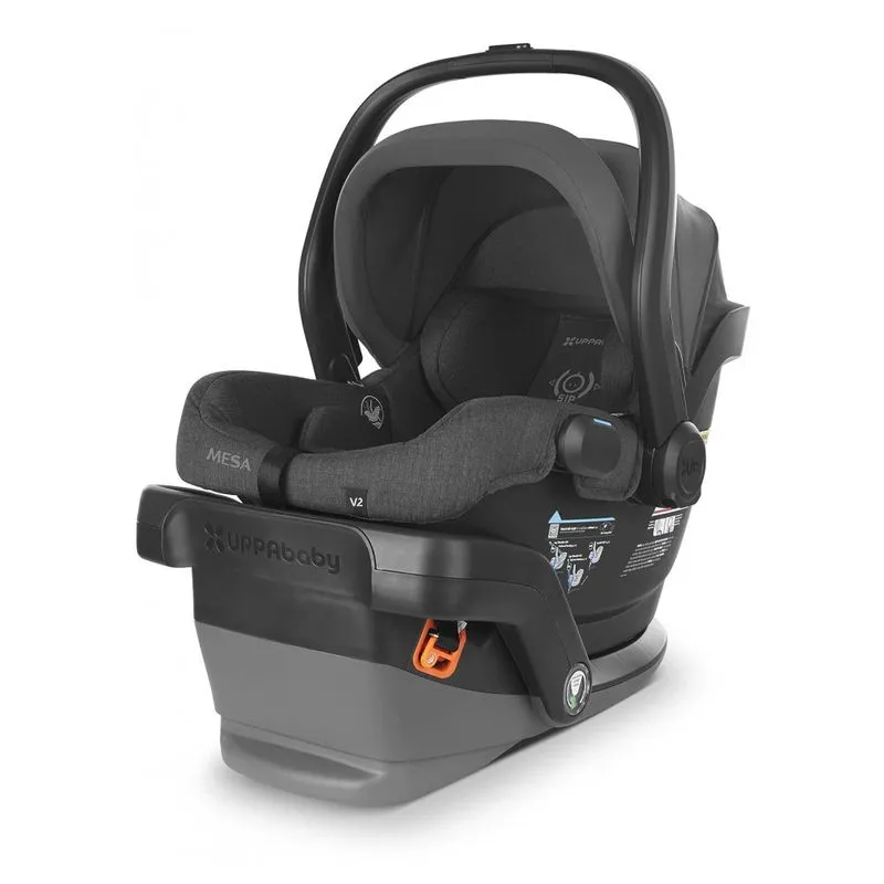 Cadeira De Bebê Para Carro Com Sistema Inteligente De Segurança, Uppababy Mesa V2 Greyson, Preta
