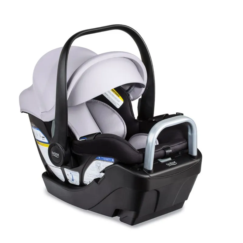 Cadeira De Bebê Para Carro Britax Willow S Com Base Alpine, Branco Glacial