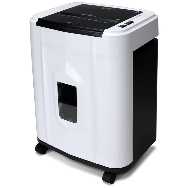Fragmentadora De Papel 120 Folhas De Alimentação Automática De Alta Segurança, 110v, Aurora Au120mb, Branco