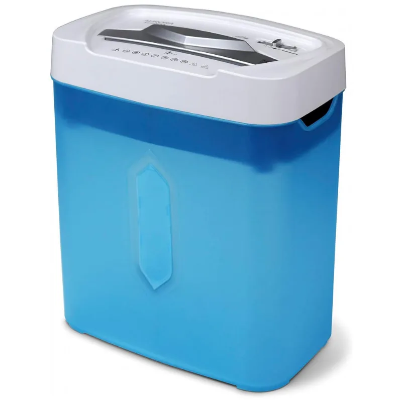 Triturador De Papel E Cartões, 12 Folhas Por Vez, Corte Em Transversal, 110v, Aurora Au1232xa, Azul