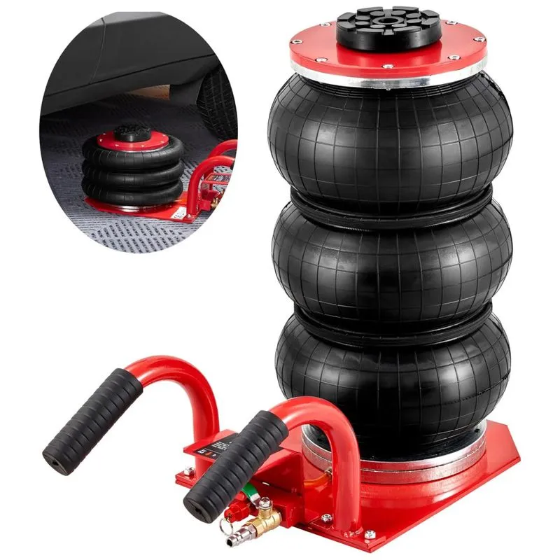 Macaco Pneumático Portátil Até 3 Toneladas Para Carro, Levantamento Rápido, Mophorn 3t16inr, Vermelho