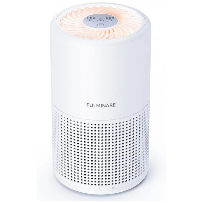 Purificador De Ar Silencioso Com Filtro Hepa H13, 110v Fulminare, Branco