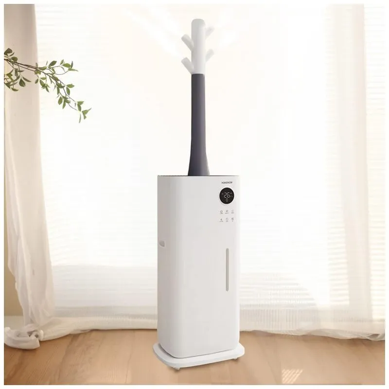Umidificador Para Salas Grandes Residenciais 20 Litros Até 185m2, Yokekon Ykmh2118, Branco