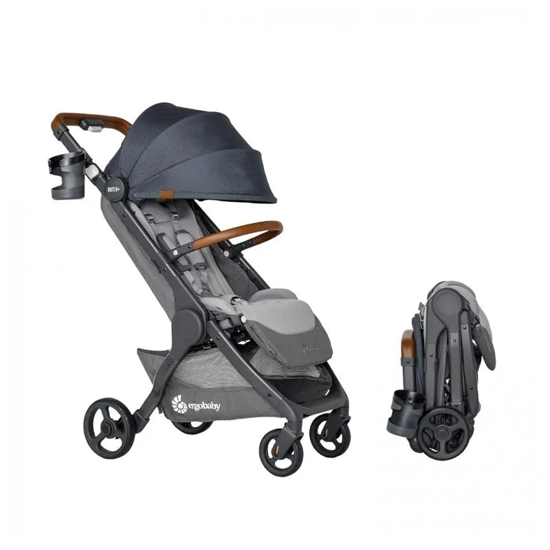 Carrinho De Bebê Para Passeio Leve, Dobrável E Transporta Até 22kg, Ergobaby, Cinza