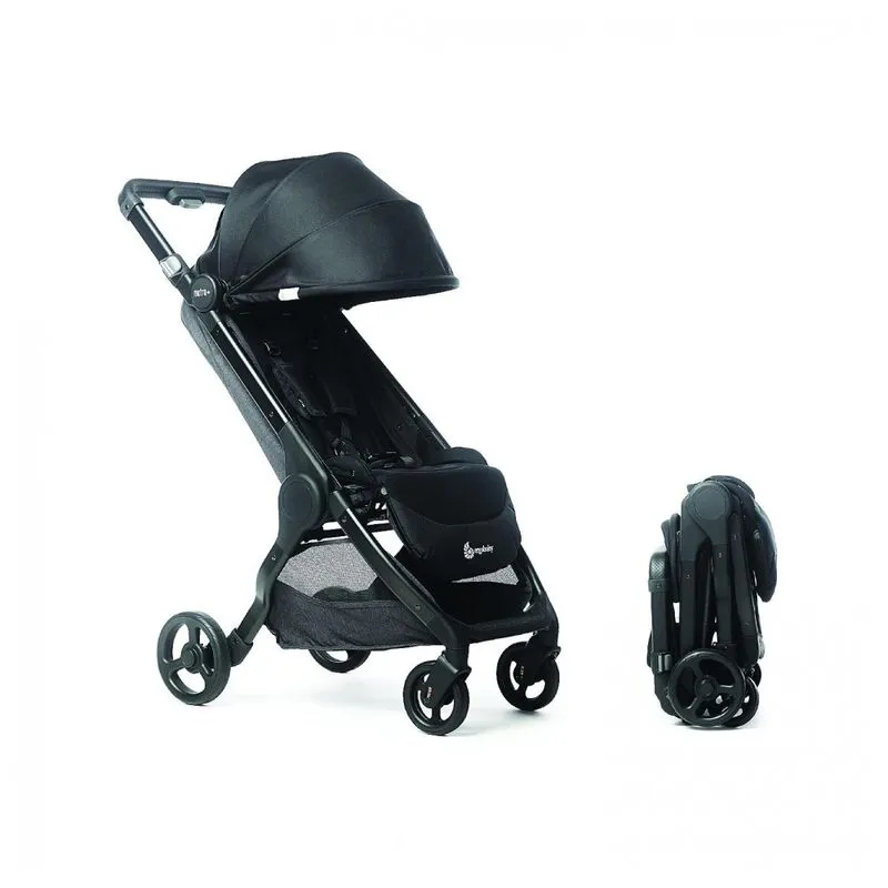 Carrinho De Bebê Para Passeio Leve, Dobrável E Transporta Até 22kg, Ergobaby, Preto