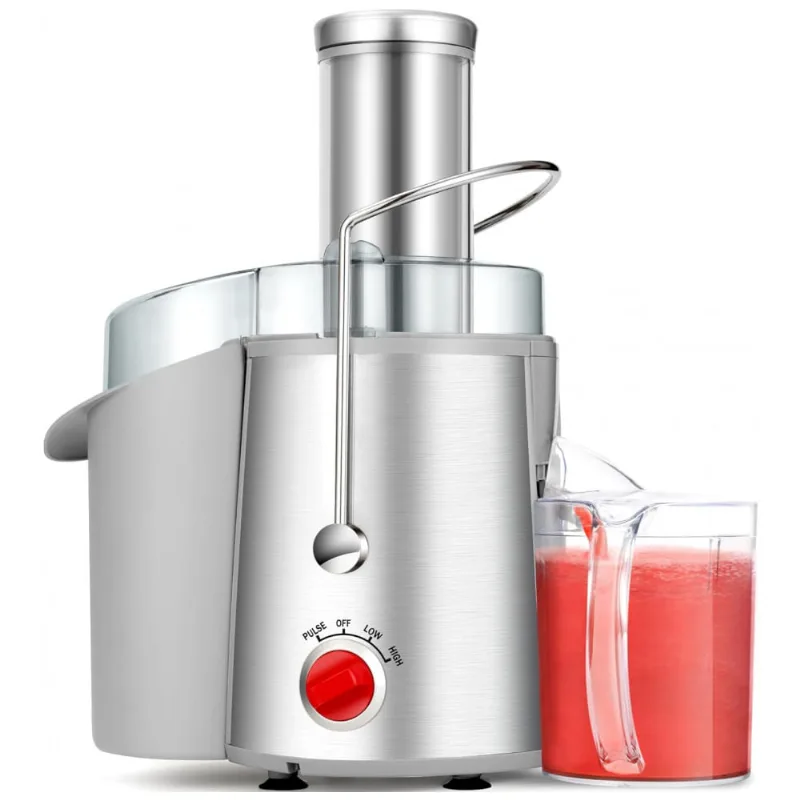 Centrífuga De Frutas E Vegetais Com 3 Velocidades Para Alto Rendimento, 110v 1200w, Regenerate, Prata