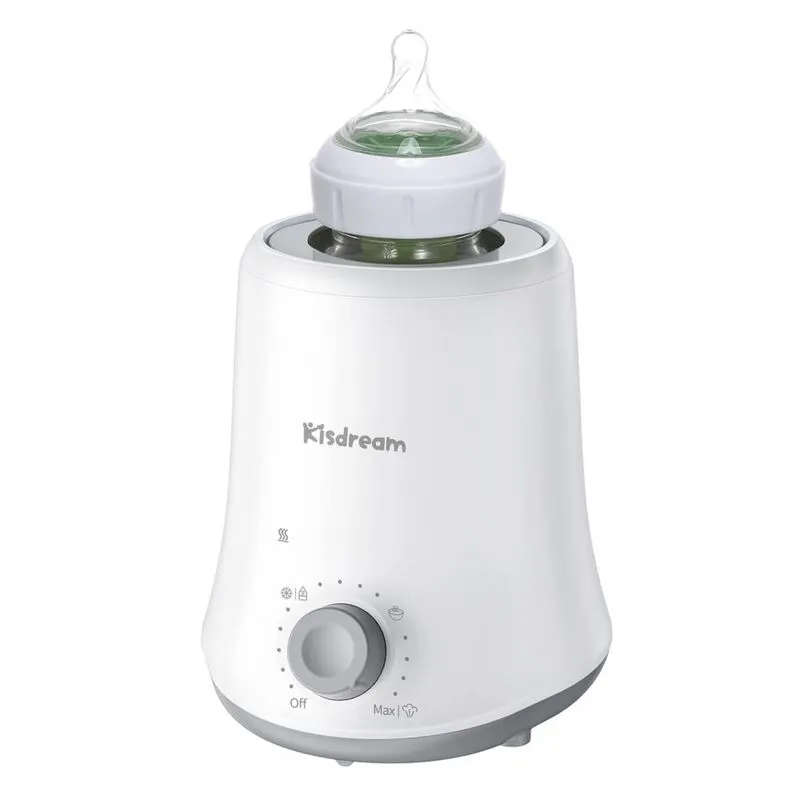 Aquecedor De Mamadeiras 2 Em 1 Aquece E Descongela, Universal, 110v, Kisdream, Branco