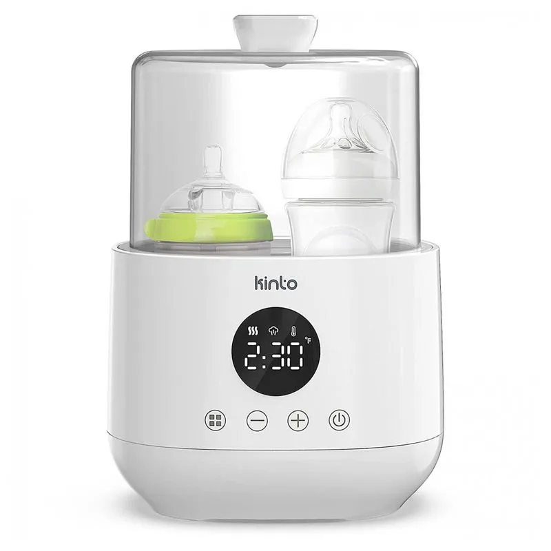 Aquecedor De Mamadeira Com Temporizador E Desligamento Automático, Kinto Tech, Branco