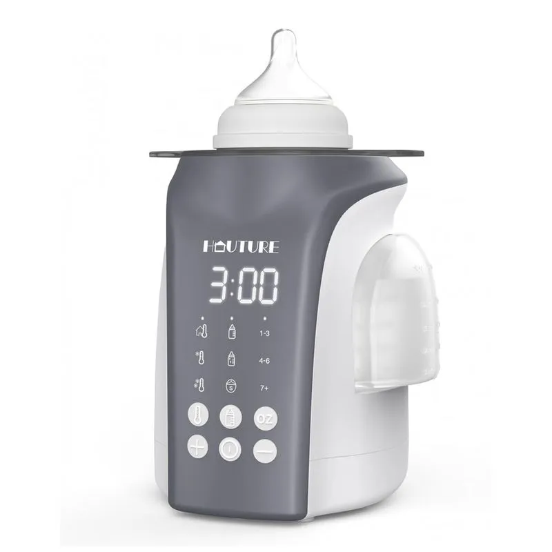 Aquecedor De Mamadeira 8 Em 1 Com Recarga Automática De Água, Hauture, Branco
