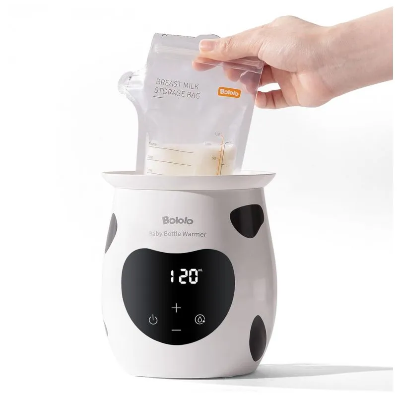 Aquecedor De Mamadeiras Para Leite Materno E Fórmula, Sem Bpa, Bololo, Branco
