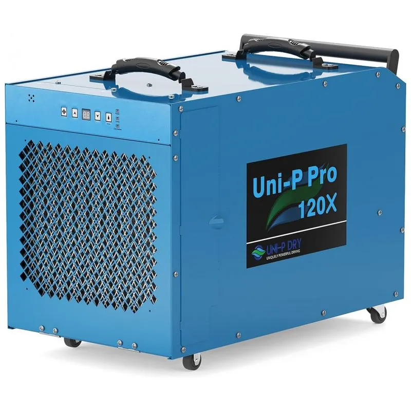Desumidificador Industrial Portátil De 11 Litros Com Bomba, Unip Dry Pro 120x, Alorair, Azul