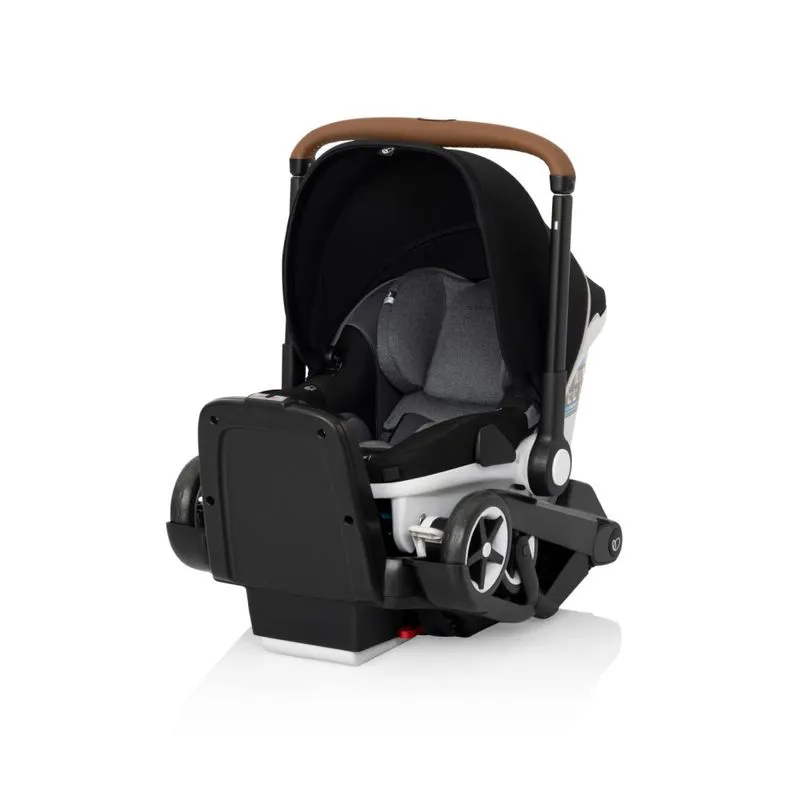Cadeira De Bebê Para Carro E Carrinho Com Armazenamento, Evenflo Em Cinza Moonstone