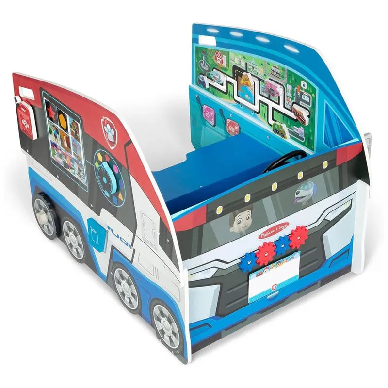 Centro de Atividades Infantil Multifuncional em Madeira com Missões Imersivas de Simulação da Patrulha Canina, Melissa & Doug